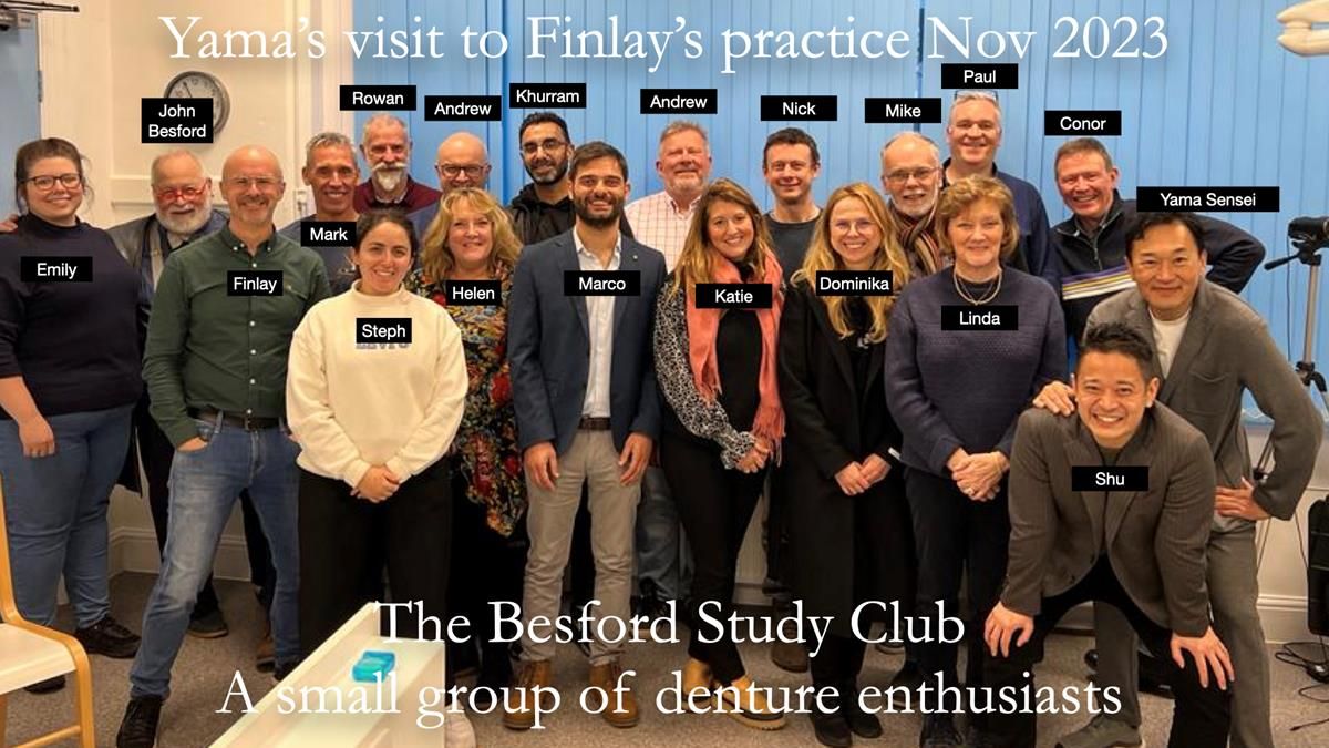 Finlay's Newsletter 59 Ultra hard partial dentures made for Gill