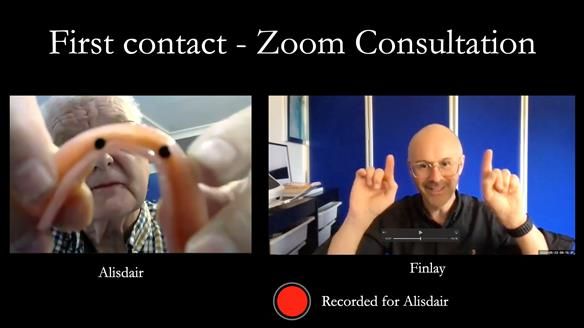 Newsletter 57 showcases the making and fitting process of implant-supported complete dentures for Alisdair