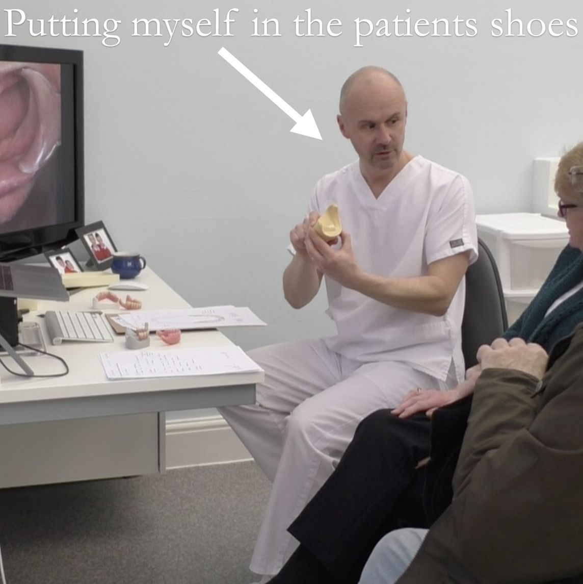 Putting myself in the patient’s shoes 