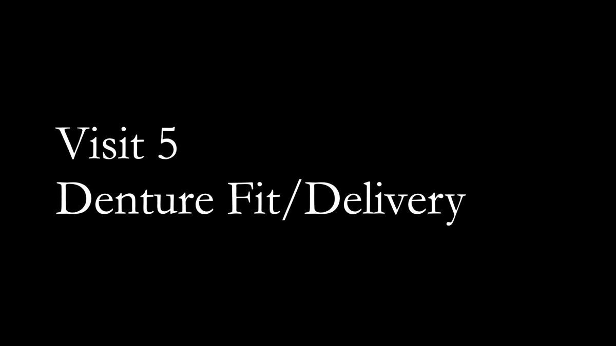 Fin’s Newsletter 88 — Complete dentures - full protocol… he rearranged his own teeth!