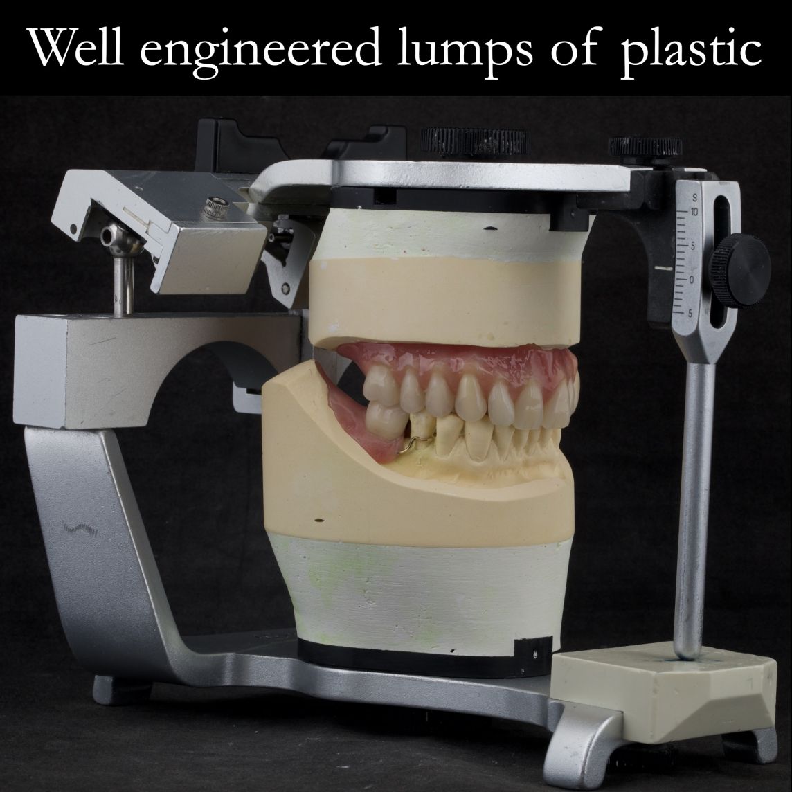 Well engineered lumps of plastic