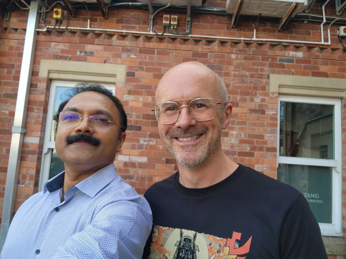 Visit from Dr Eldo Koshy, Prosthodontist from India