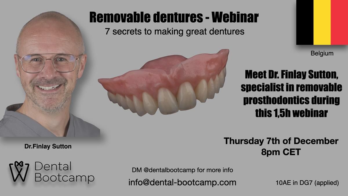 Finlay's Newsletter 58 Gasket upper partial denture for Zoe