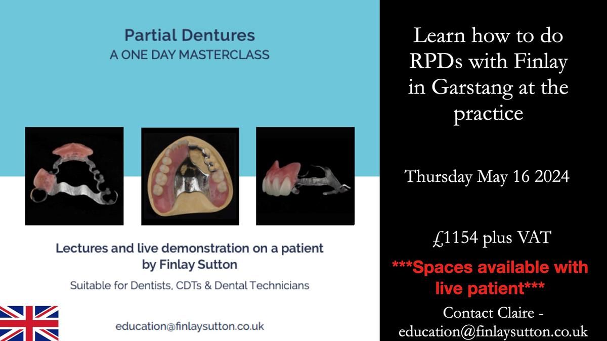 Finlay's Newsletter 59 Ultra hard partial dentures made for Gill