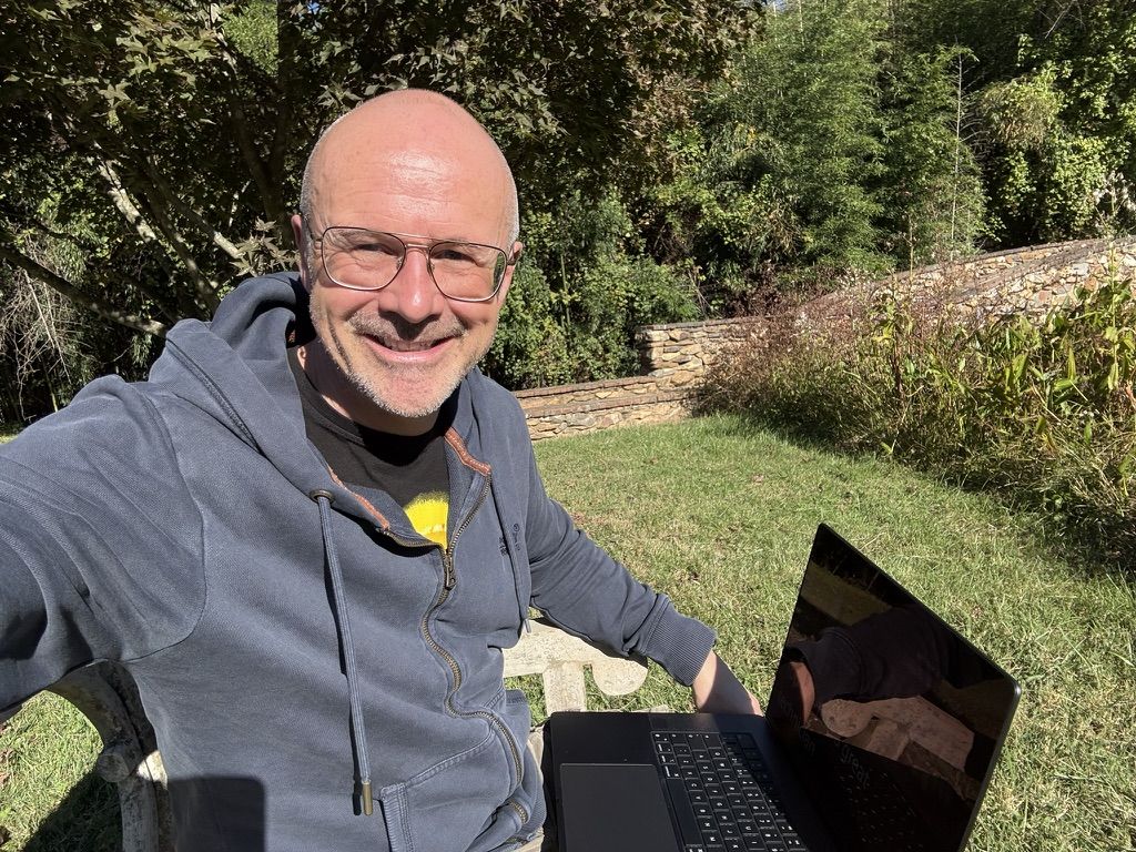 A gorgeous day preparing to teach in North Carolina