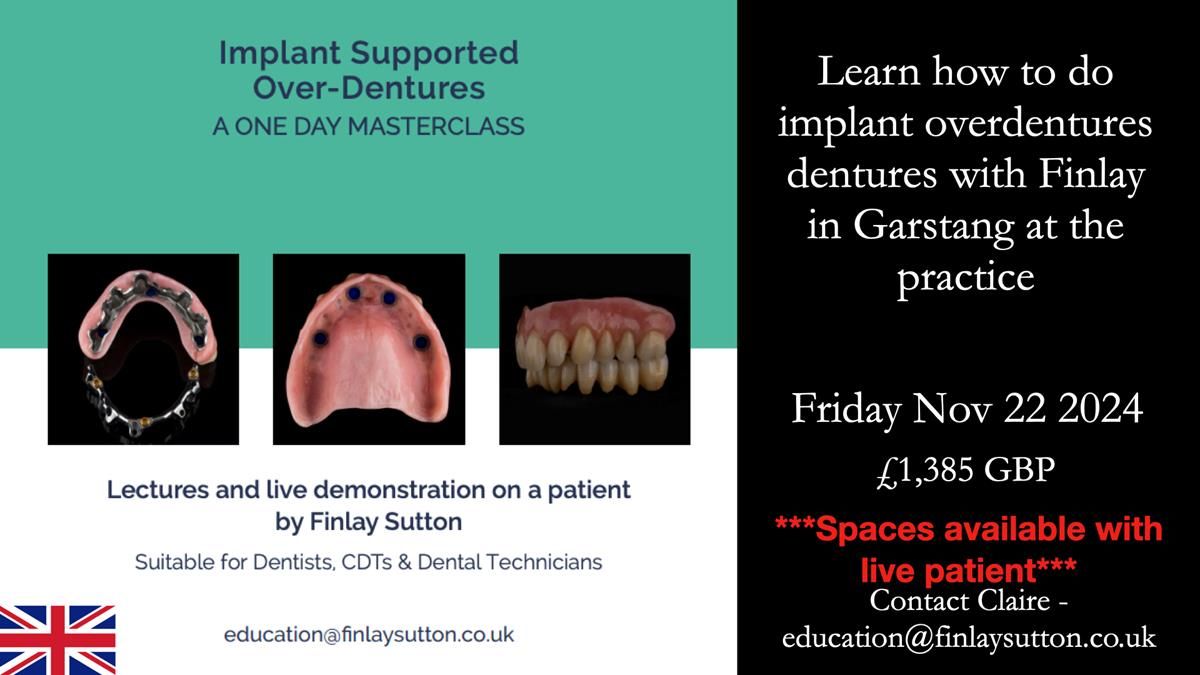 Finlay's Newsletter 61 provision of a lower unilateral free end saddle metal based partial denture for Joyce