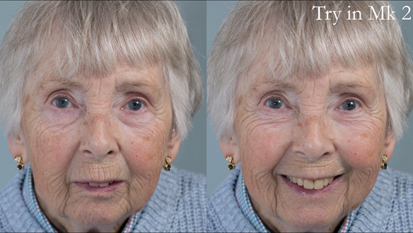 Figure 92 Mk 2 mock up try in