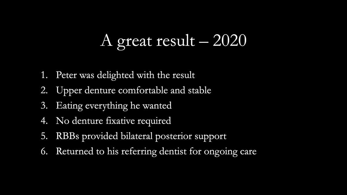 Newsletter 87 – Father Peter: A Partial Denture that needed Minor Miracle
