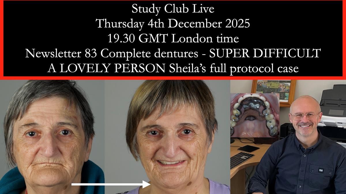 Newsletter 83: Sheila’s Complete Denture Success