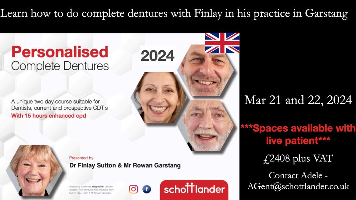 Finlay's Newsletter 59 Ultra hard partial dentures made for Gill