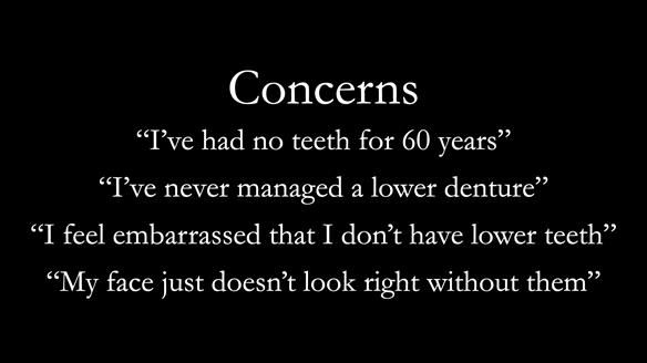 Newsletter 80 - Gordon’s dentures: the one case in 1,000 where my technique failed