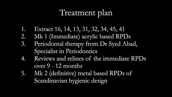 Finlay's Case Study Newsletter 40 - Immediate Mk 1 RPD to Definitive Mk 2 RPD - full protocol