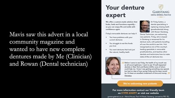 Newsletter 48 Mavis's Complete denture FULL PROTOCOL
