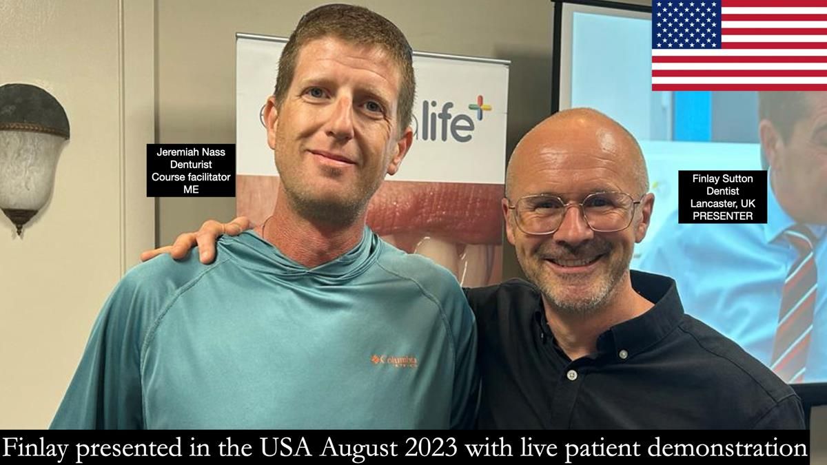 Newsletter 56 showing the making and fitting of a bilateral free end saddle upper removable partial denture (RPD) for patient with pemphigus