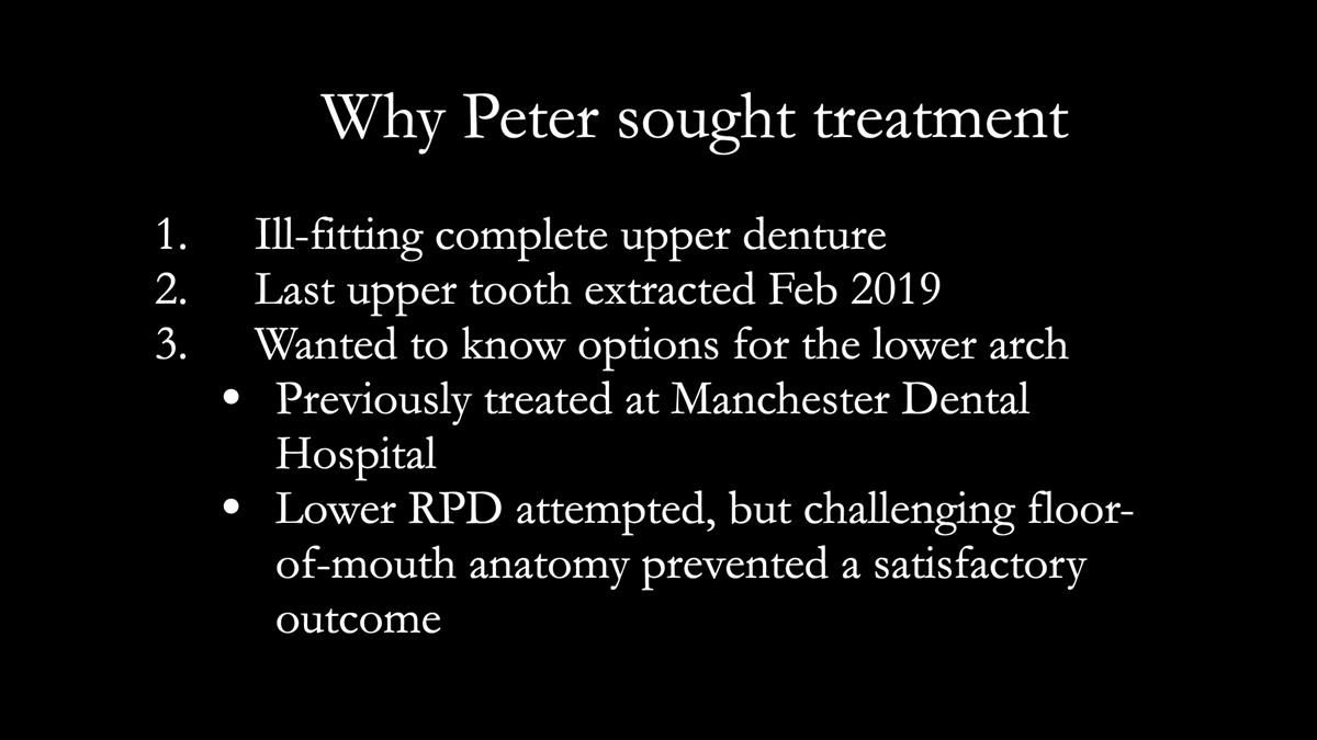 Newsletter 87 – Father Peter: A Partial Denture that needed Minor Miracle