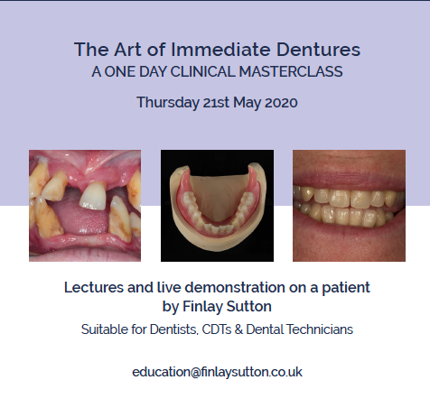 Full Protocol - Transition through extractions and acrylic based immediate dentures to metal based definitive dentures
