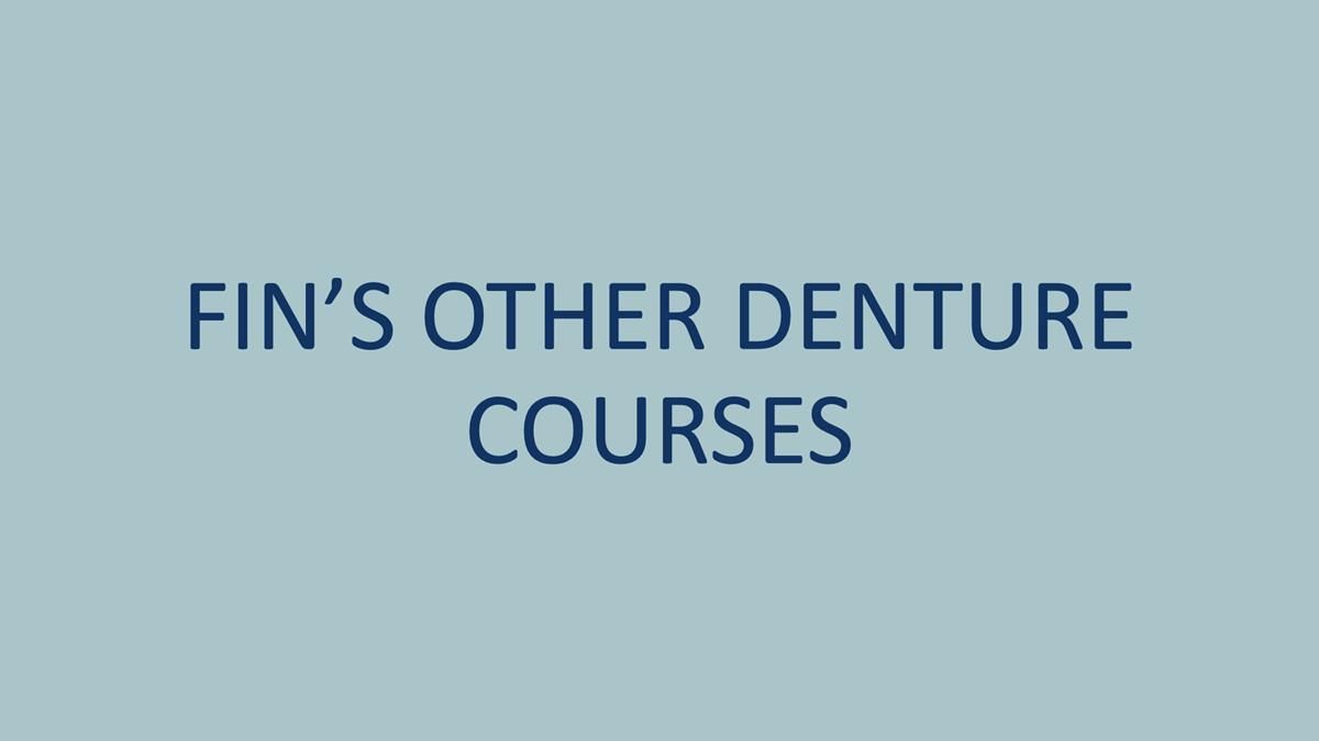 Newsletter 75: Marion’s case - Step-by-step complete denture workflow