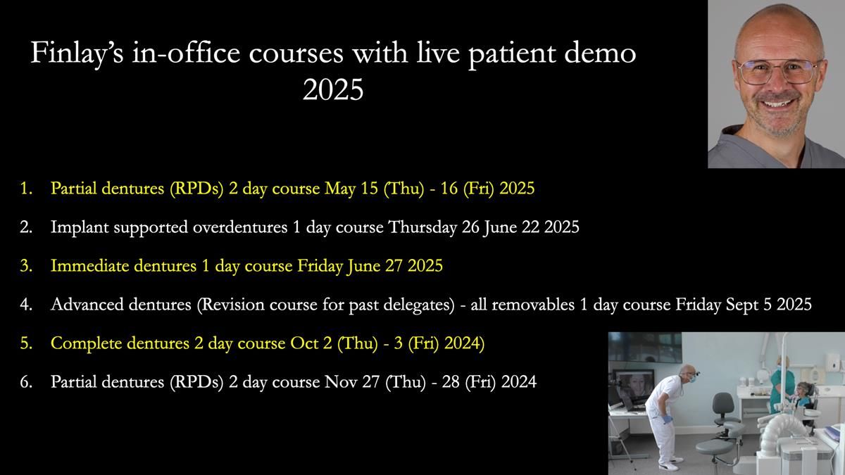 Newsletter 77: Jeremy’s case – immediate complete upper denture