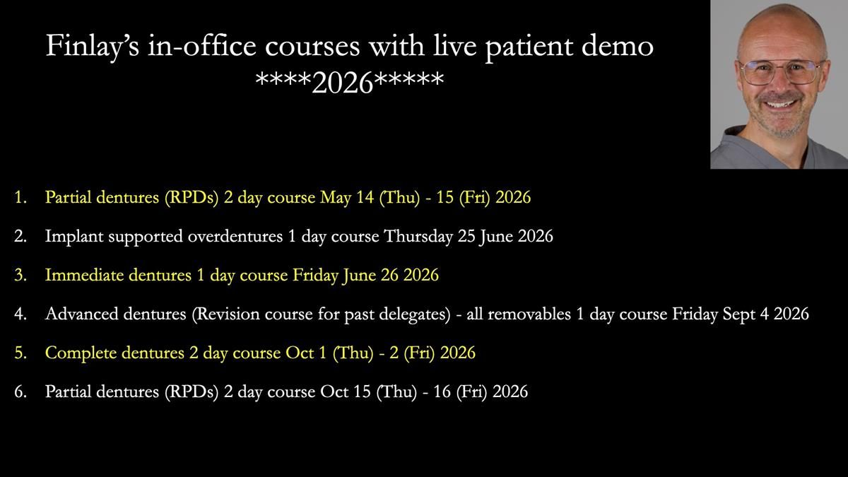 Newsletter 86 Peter the Architect — precision removable partial dentures case study