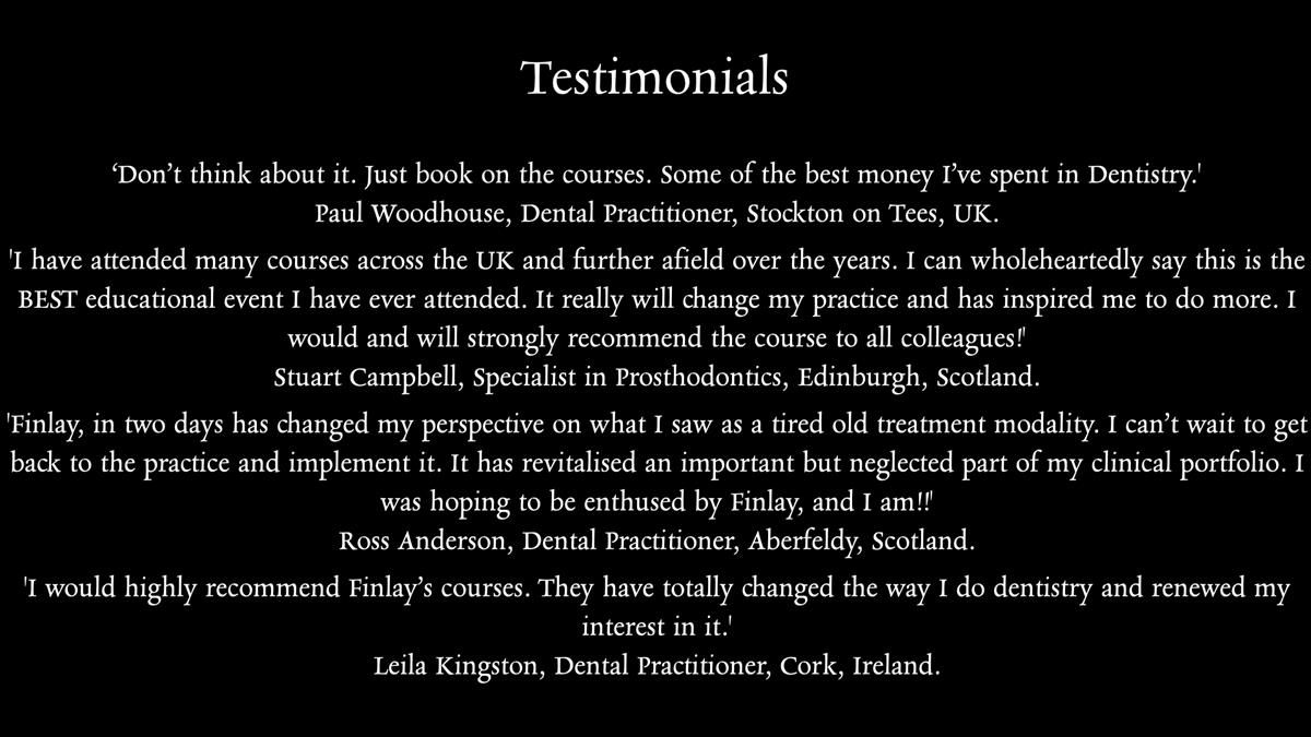 Newsletter 76: Jackie’s case – Telescopic overdenture & precision RPD (the tricky truth!)