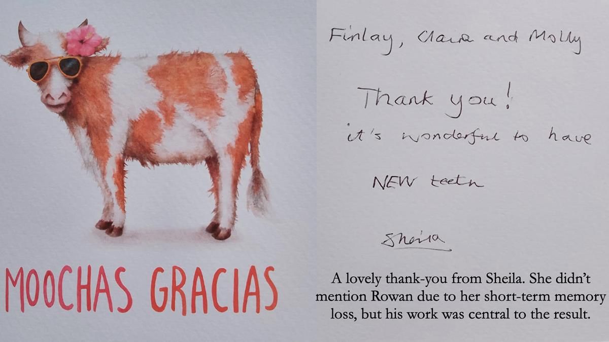 Newsletter 83: Sheila’s Complete Denture Success