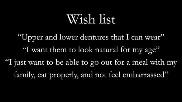 Newsletter 80 - Gordon’s dentures: the one case in 1,000 where my technique failed