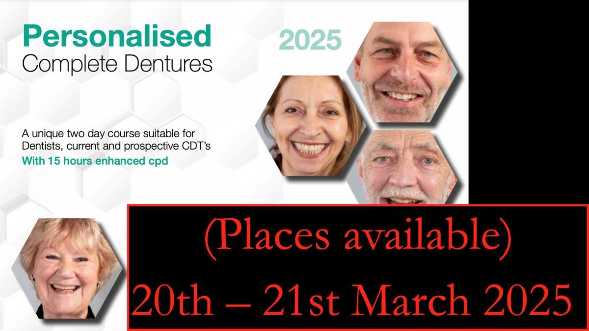 Newsletter 75: Marion’s case - Step-by-step complete denture workflow